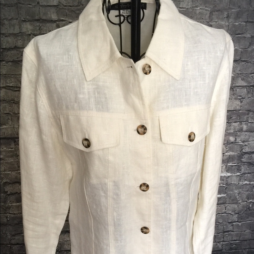 Harve’ Benard linen jacket size 10